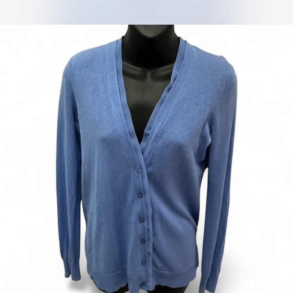 Sweaters - Blue Knit Sweater